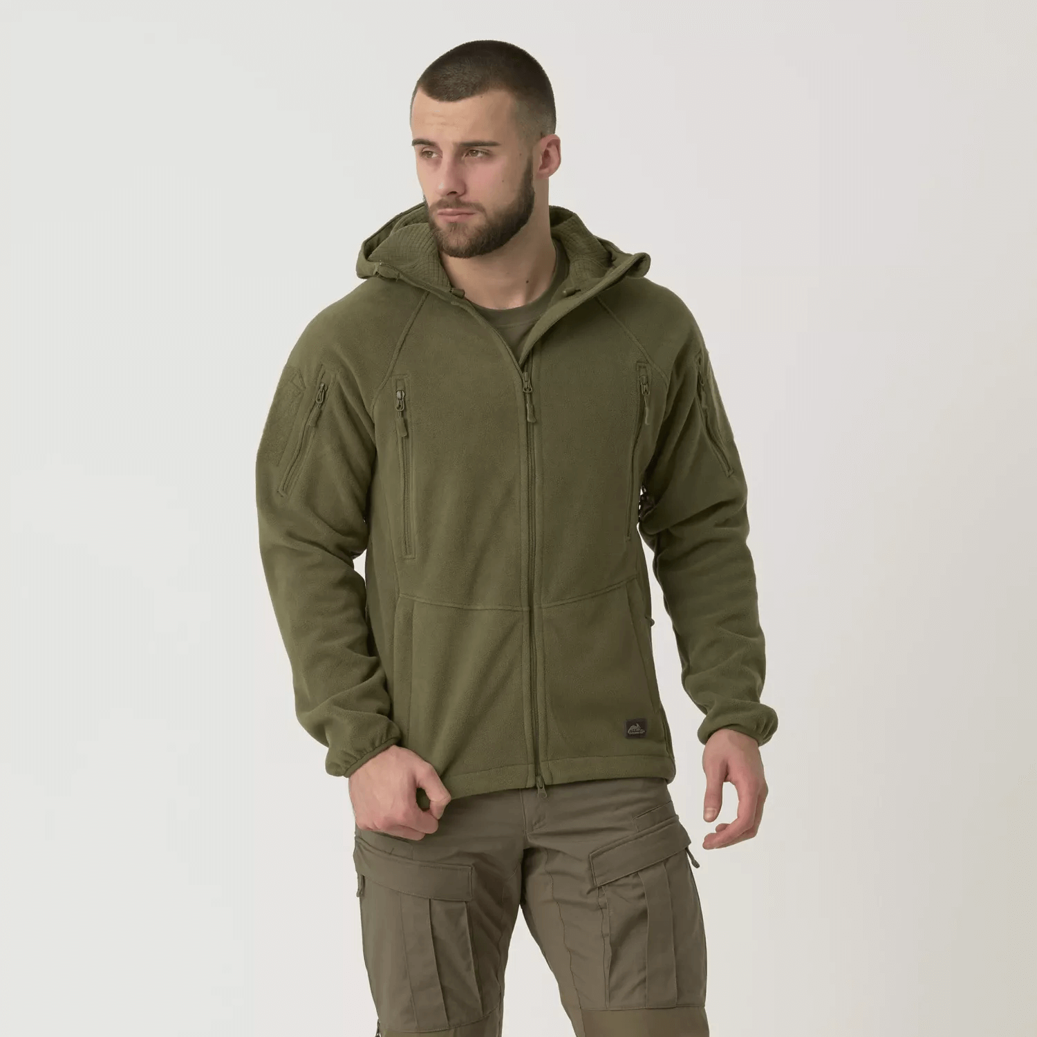 Кофта Helikon Patriot Mk2 Fleece Olive Green Фото 4
